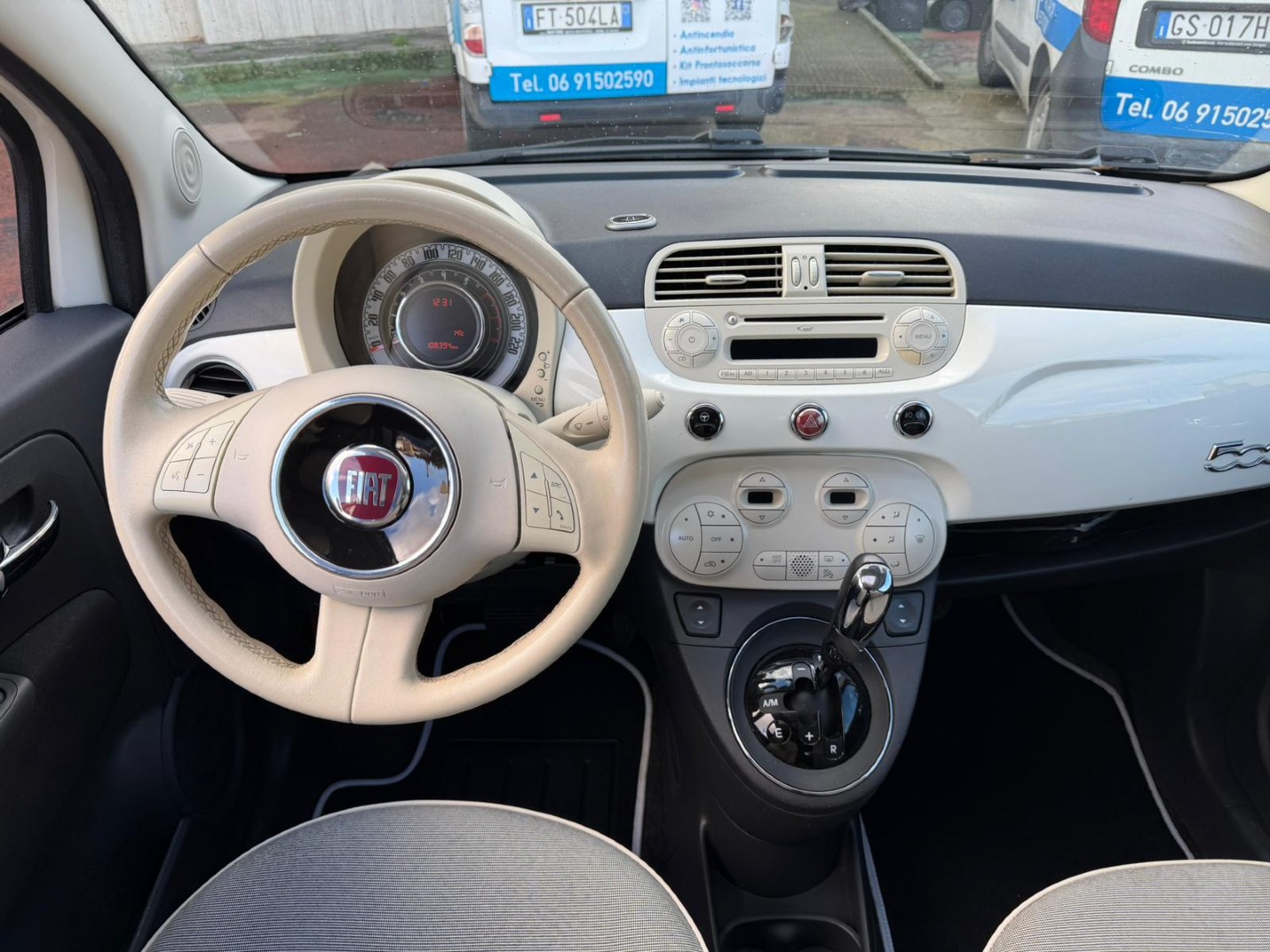 Immagine 2 - FIAT 500 1.2 GPL AUTOM. **TETTO PANORAMICO APRIBILE**
