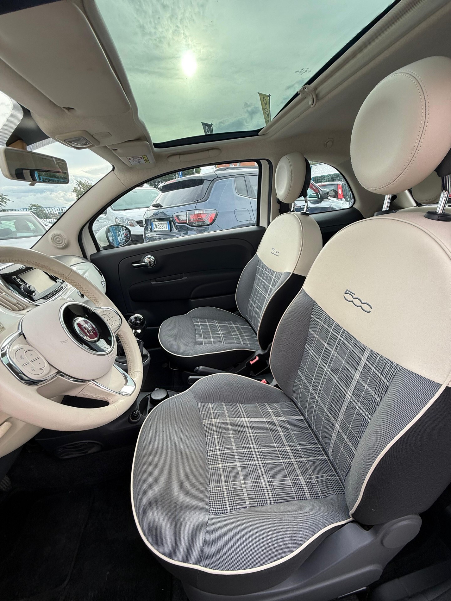 Immagine 8 - Fiat 500 All.Lounge *TETTO PANORAMICO*